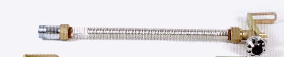 2-4 FLEXIBLES SPRINKLER HOSE WITH FITTINGS > For Residence Type Feature 1.