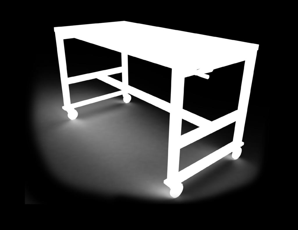 18"W x 33"D x 34"H Drawers 1 2 3 4 1 Work Tables Fully welded construction Reinforced stainless steel top (16 gauge type 300 series)