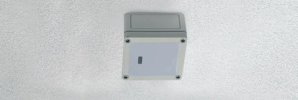 Microwave Presence Detectors MWS1A-IP Rugged, surface mounted detectors PATENTED DESIGN PATENTED DESIGN This rugged range of wall or ceiling