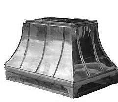 Decorative Cover for Vent Cap It is acceptable to install a decorative stone, metal or terra