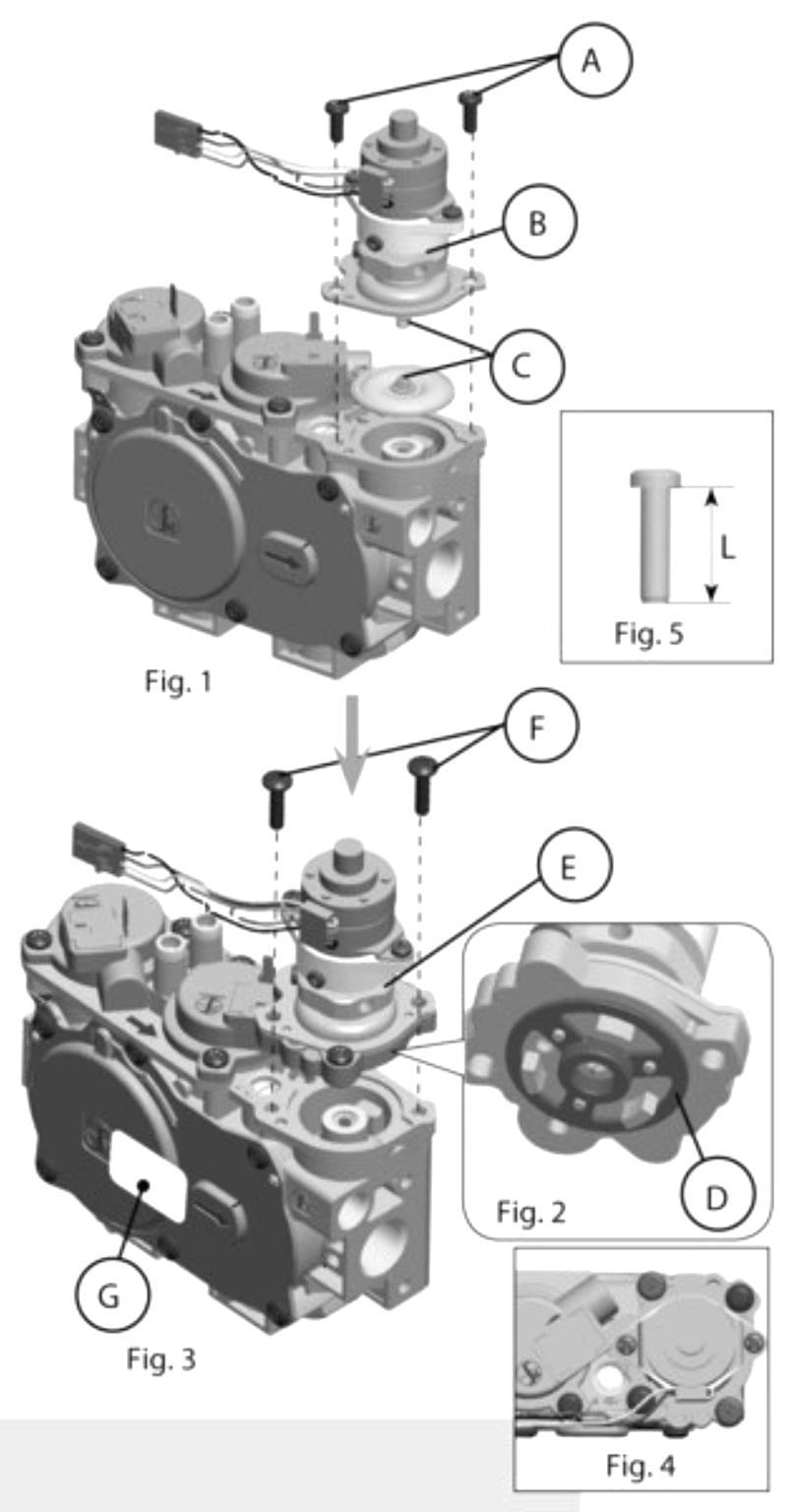 Pressure Regulator Conversion WARNING: Failure to position the parts in accordance with these diagrams or failure to use only parts specifically approved with this appliance may result in property