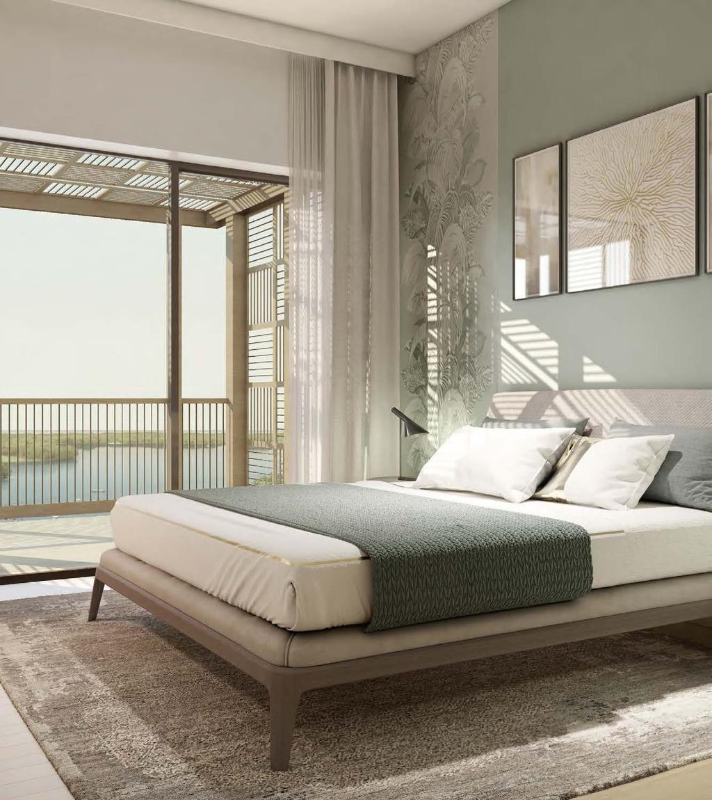 BREEZE A Statement in Elegance Apartments at Breeze offer floor to ceiling windows for a light and airy ambience.