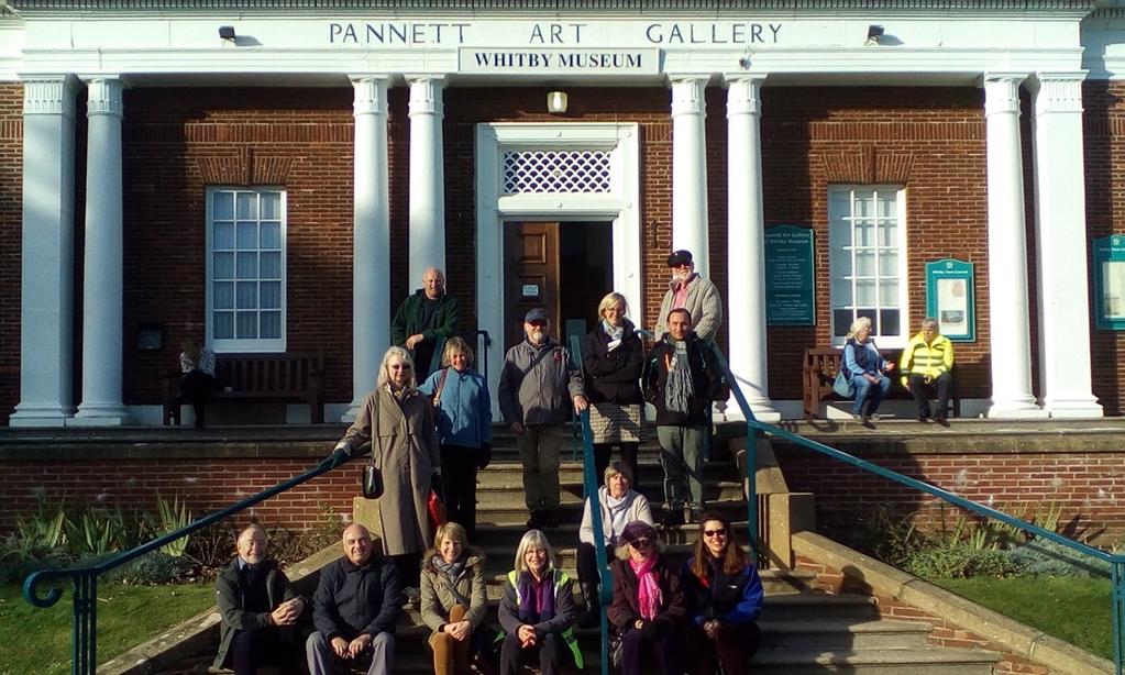 Friends Group Visit Pannett Park Early in November a group of our volunteers visited Pannett Park to see how their Heritage Lottery Fund project has prospered.