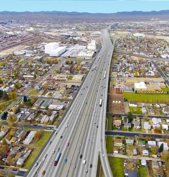 5.8 Visual Resources and Aesthetic Qualities I-70 East Supplemental Draft EIS No-Action Alternative The No-Action Alternative will not dramatically change the overall visual character of the corridor