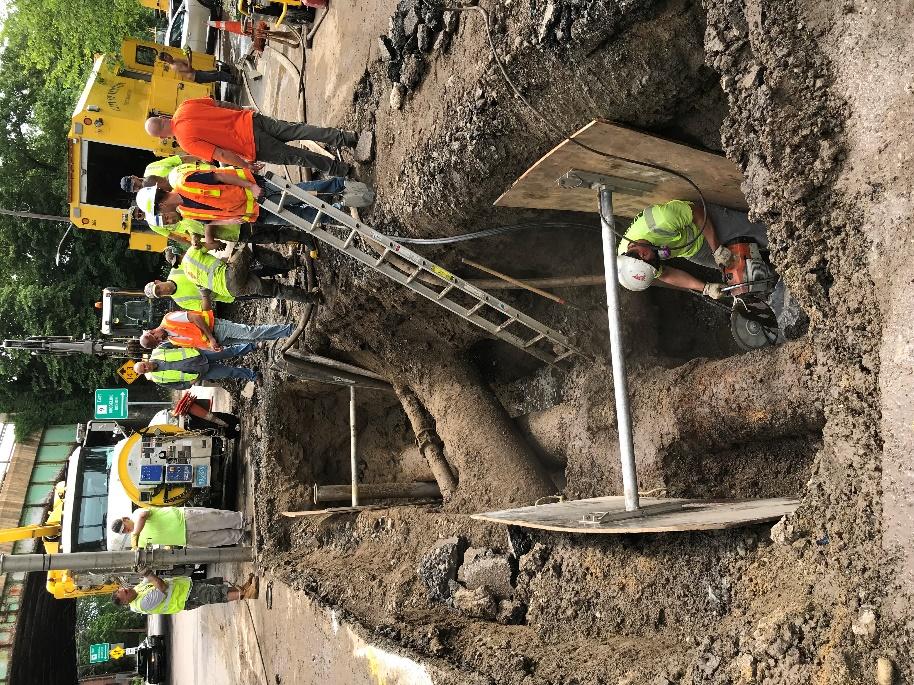 Water Pipeline Replacement Program $23 Million Funded by Water fees FY2020 is Year 4 of 20 Year Program Winchester Street Break, June 1, 2018 Program