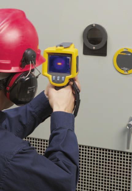 Maximum inspection flexibility Fluke is the only IR Window with Quadraband multispectral optics that support most popular camera brands and IR, UV, and visual inspection modes.