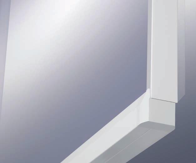 5 Slim edge protection protects the glass and increases visibility A door stop function regulates door opening Key Features of the System The modules generally consist of one frame and two doors.
