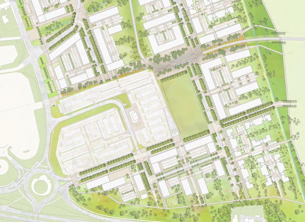 However, redevelopment of the site is part of the wider strategy for the area, described in the West Edinburgh Strategic Design Framework.