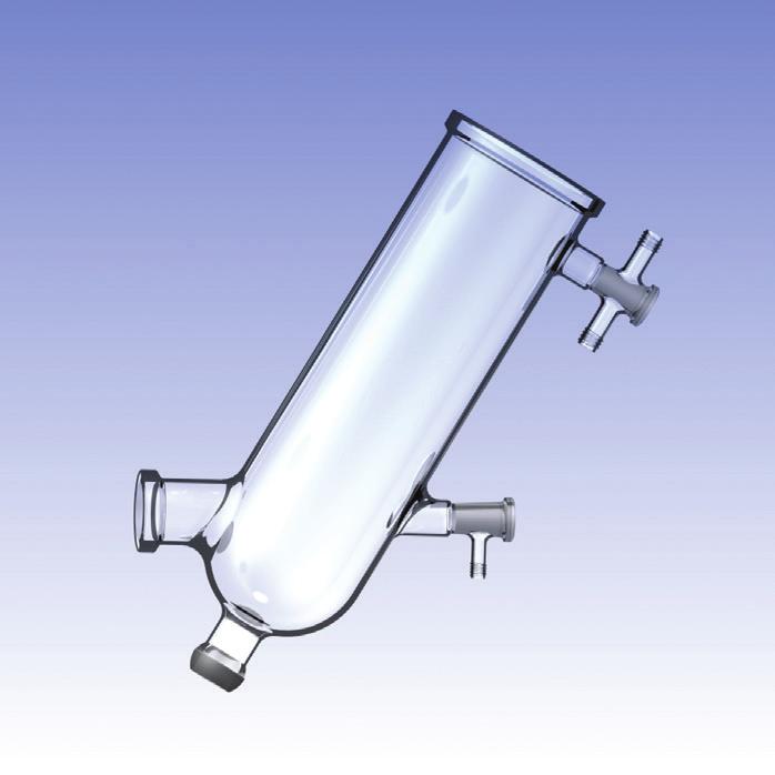 2 3937-10 (Plastic-Coated) 3937- (Non-Coated) Condenser C ssembly for Buchi Rotary Evaporators Fits Buchi Models 200/205 and Series 114-144 3937-05 Glassware can be ordered either clear