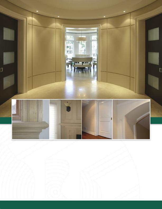 Brenlo is the leading manufacturer and supplier of quality mouldings, doors and related products to the high-end residential construction sector and