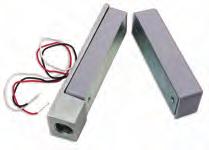 Magnetic Switch for In-Swinging Doors Benefits Provides assurance that protected doors are under surveillance Features Tamper protection - mounting screws inaccessible when door closed Components