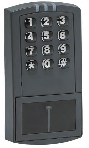 Stand-Alone Proximity Reader/Keypad DTX-2300 Series Single Door Stand Alone Proximity Reader/Keypad The DTX-2300 is a stand alone single door access control with a proximity reader and keypad.