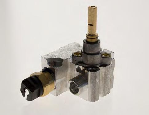 Interchangeable with the majority of brass gas valves. CE, CSA, RoHS approved.