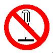 Choose a proper place for installation: Do not install this machine in a place where: The surface is rough or dirty. Flammable gas or corrosive gas is generated. There is direct sunlight.