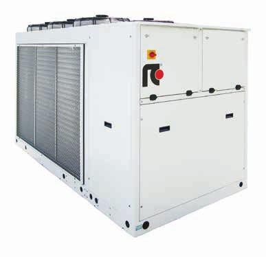 Comfort PYXIS HP U : ir / water reversible heat pumps for outdoor installation, equipped with scroll compressors and axial fans Cooling Capacity: 42,3 195,0