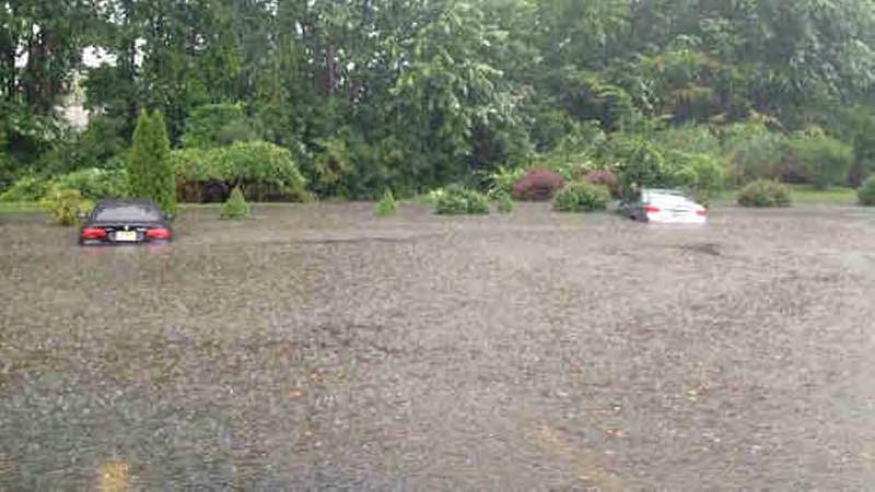 Sandy Storm impacts August 2014 in Tappan off