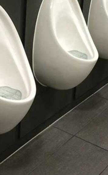 V-Screen Urinal Screens The V-Screen urinal screen keeps your drains flowing and controls odours in your washroom urinals. This is where the V-Screen offers a solution.