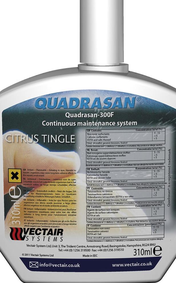 Quadrasan Automatic Dosing and Cleaning Refills Refills for the