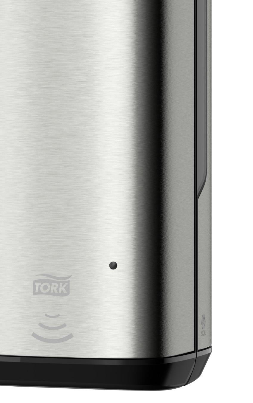 Tork Foam Soap Dispenser with Intuition sensor A modern design with smooth surfaces and clean lines that fits