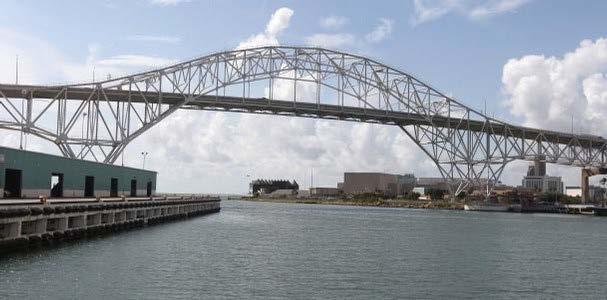 Existing Harbor Bridge Construction began in 1956 and completed in 1959 as a replacement of a draw bridge.