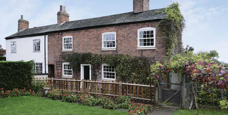 Case study Cream charisma vertical sliding sash windows fitted to an 18th century cottage in a conservation area Project: Replacement sash windows in conservation area Eurocell s charisma vertical