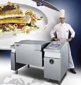 modern multifunctional cooking technology such as the combi steamer FlexiCombi and SpaceCombi