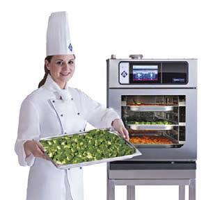 Each individually fitted MKN professional cooking option utilises all available space and is ergonomic and