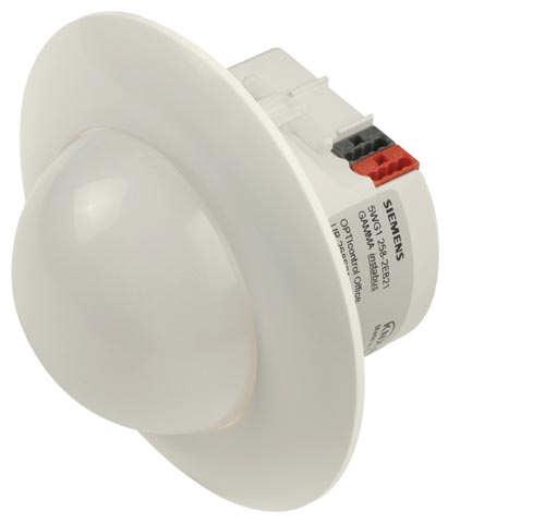 Product and functional description The UP 258D11 is a presence/motion detector with inte grated 2 point light control.