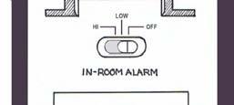 in your facility. It is designed to permit the regular use of the resident s nurse-call button without activating the alarm.
