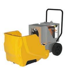head height 4m Case made of shock and impact-resistant plastic Ideal for general hire