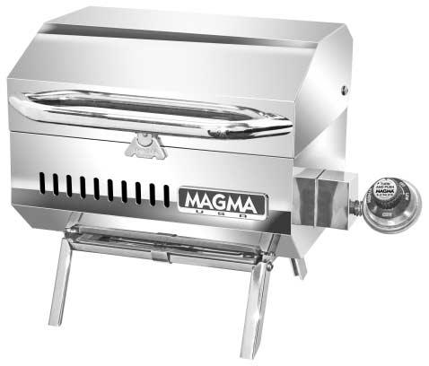 OWNER S MANUAL TrailMate Connoisseur Series Gas Grill Model A10-801 For questions regarding performance, assembly, operation, parts, or returns, contact the experts at MAGMA by calling (562) 627-0500
