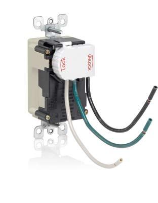 Product Specifications SPECIFICATIONS Straight Blade 15 and 20 Amp 2-pole, 3-wire grounding GFCI duplex modular receptacles with lockout and end-of-life indication shall be Leviton Underwriters
