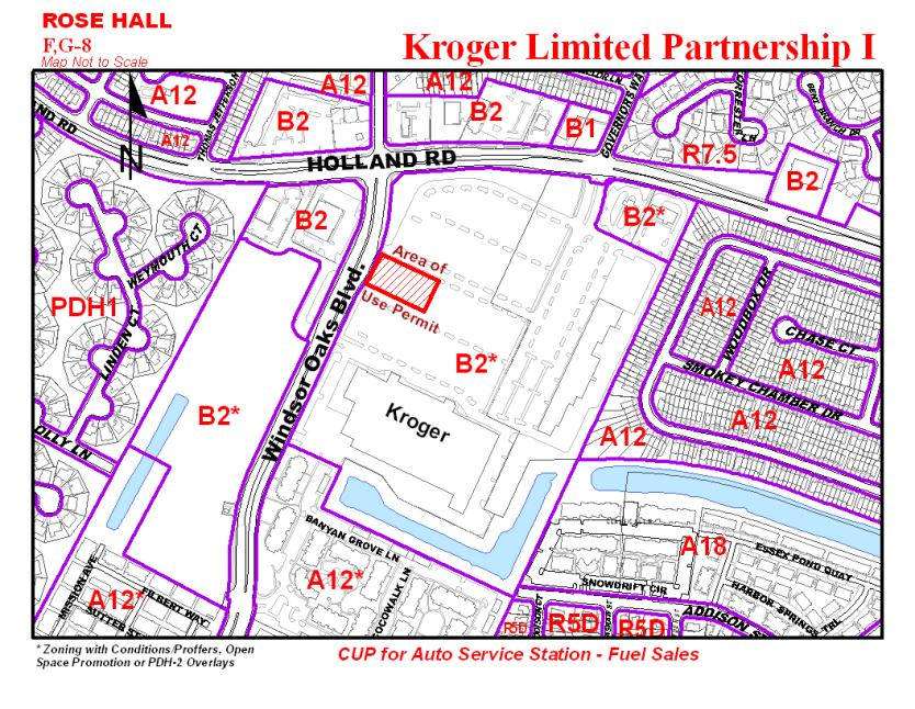 REQUEST: Conditional Use Permit (Automobile Service Station (Fuel Sales) ADDRESS / DESCRIPTION: 3901 Holland Drive 11 May 9, 2012 Public Hearing APPLICANT: KROGER LIMITED PARTNERSHIP I PROPERTY