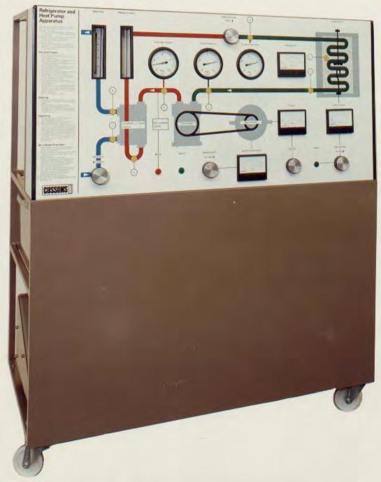 P5724 Compressor Control Simulator P5724 is a bench top mounted control simulator utilising a programmable logic controller to simulate the operation and consequences of problems in compressor