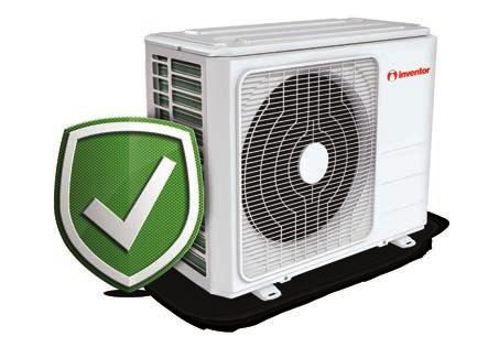 Not only protects the outdoor unit but also improves the performance of the unit.