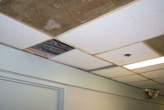 Important Fire Safety Tips Ceiling tiles act as a smoke and fire barrier Ensure ceiling tiles