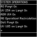 and System Measures. System Operation Follow the steps below to go to the System Operation menu.