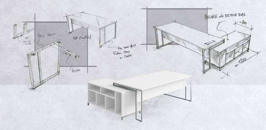 OUR DESIGN OFFICE Buronomic s in-house design office creates innovative, modern, ergonomic and functional office products.
