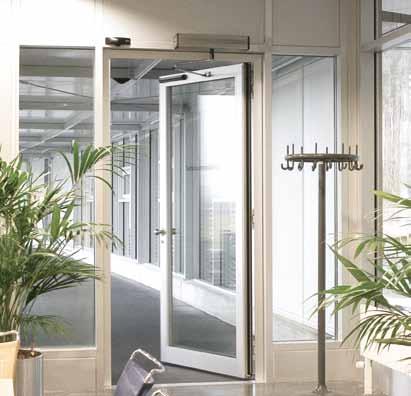 Convenient solutions for all structural situations The wide range of products supplied by Gilgen Door Systems allows
