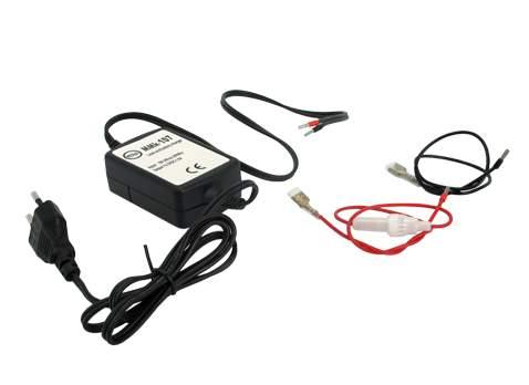 batteries. Connection Terminals: It is equipped with the necessary terminals for the connection to both the emergency telephone and the battery. Input: 100-250Vac, 50 / 60Hz. Output: 12Vdc, 1.0A.