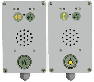 -buttons and symbols. 10.8.6 Multi floor communication unit (Art. No: 118.0214E):Surface mount 118.204E mounted in protective housing IP54 incl. Talk-button and symbols. 10.8.7 Multi floor communication unit/timer (Art.