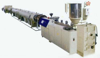 Large size PE pipe extrusion line for water supplying & exhausting and gas supply The PE extrusion line is controlled by computer.