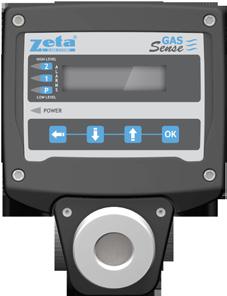 GAS DETECTION SYSTEMS Gas Sense Detectors Features Can run in stand alone or system mode 3 relay outputs The Zeta Gas Sense detector is a 24V gas detector that can run either in stand alone mode, or
