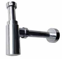 suitable for basins without overflow SA-BWDO Removable chrome plated dome, with overflow