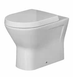 RESERVA RA-RS1114 P-trap complete with quickrelease soft-close toilet seat and lid 555 390