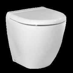 quick release soft-close toilet seat and lid RA-RE1124S S-trap complete with quick release