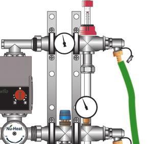If greater pressure drops are experienced, thoroughly check all pipes and joints for evidence of