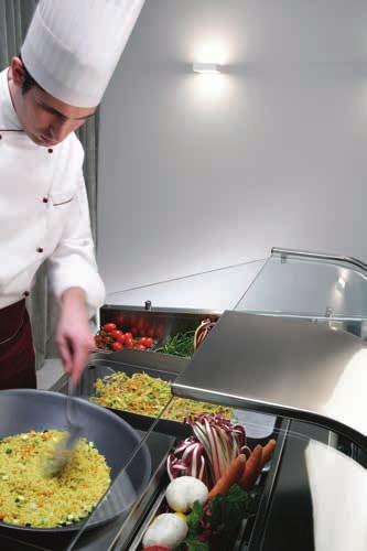 The iron particles in the pan are thermally activated thanks to the electro-magnetic