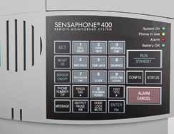 alarm Up to four (400) or eight (800) external sensors monitor temperature, humidity, water, and more Included relay output can switch local devices on/off based on Convenience & Simplicity The
