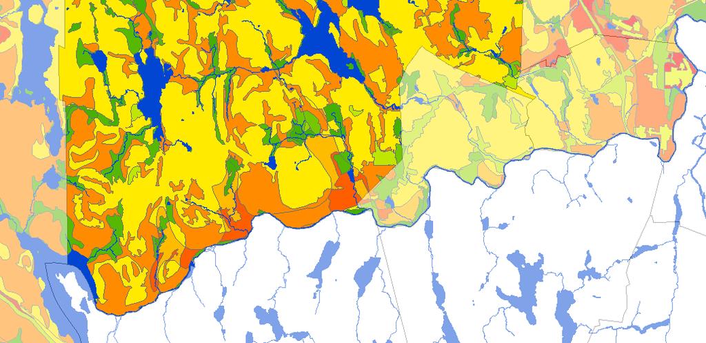 Charlotteburg Reservoir West Milford Township Aquifer Recharge Potential Map Kinnelon Borough, Morris County Bloomingdale Borough Aquifer Recharge Potential Rankings* (Aquifer /Groundwater-Recharge)